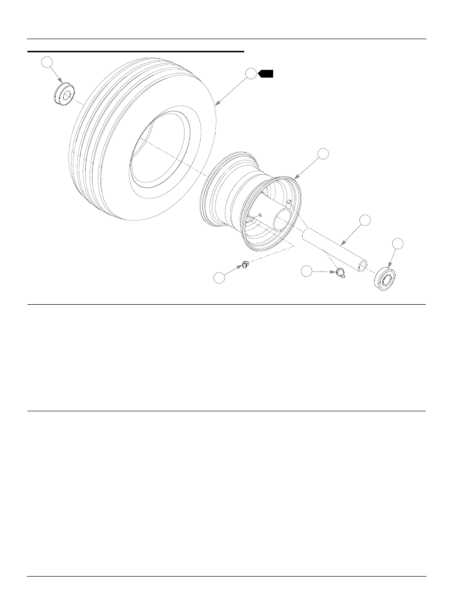 Front wheel breakdown—747782, Front wheel breakdown—747782 -4, Inflate tire to 8-12 psi | Hustler Turf Diesel Z User Manual | Page 56 / 156