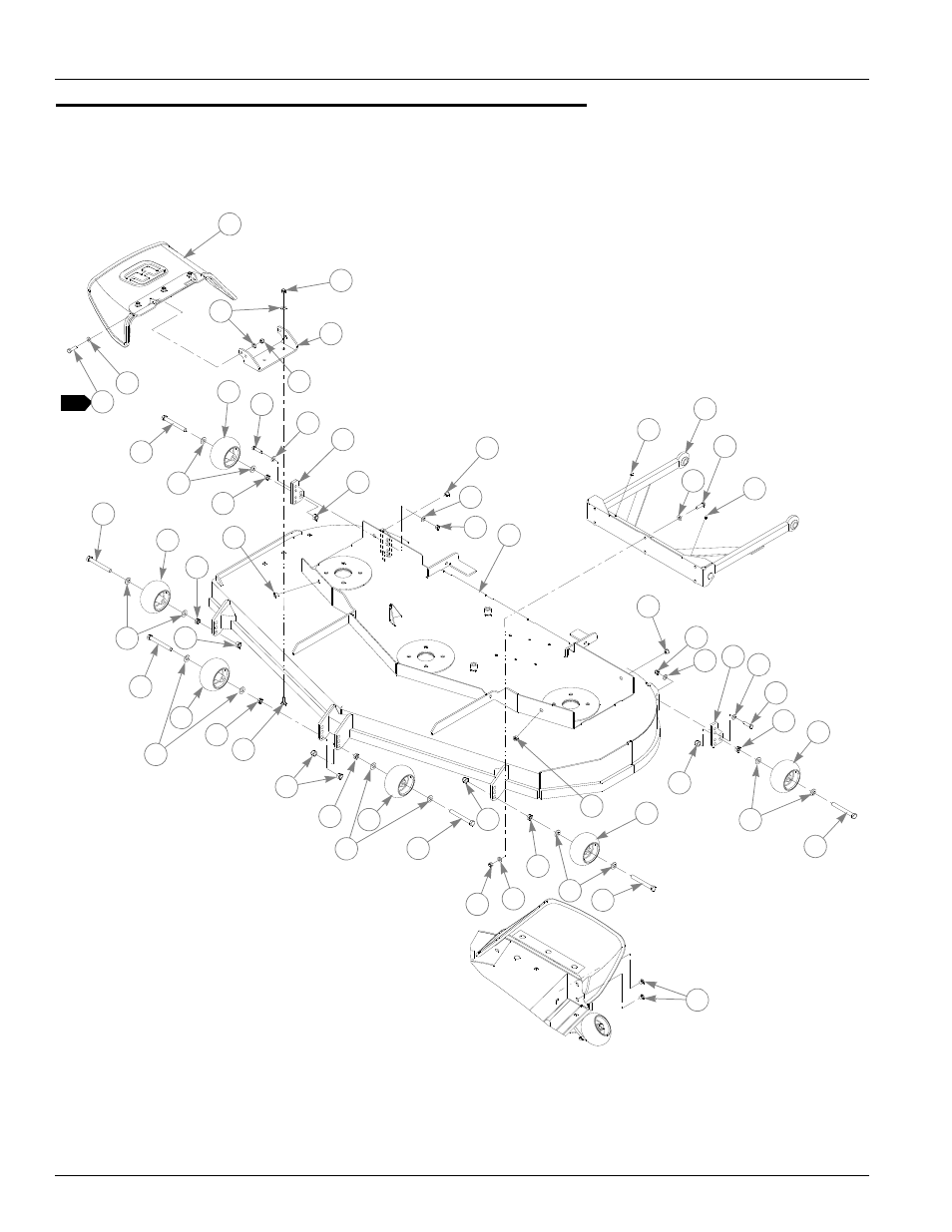 72" side discharge xr7 deck assembly, 72" side discharge xr7 deck assembly -2 | Hustler Turf Diesel Z User Manual | Page 62 / 156