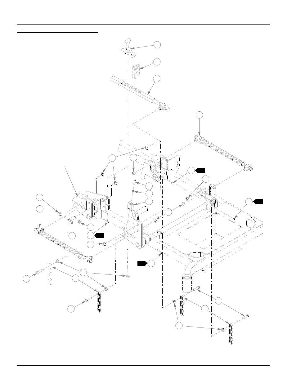 Deck lift assembly, Deck lift assembly -4 | Hustler Turf ATZ 928150 User Manual | Page 18 / 116