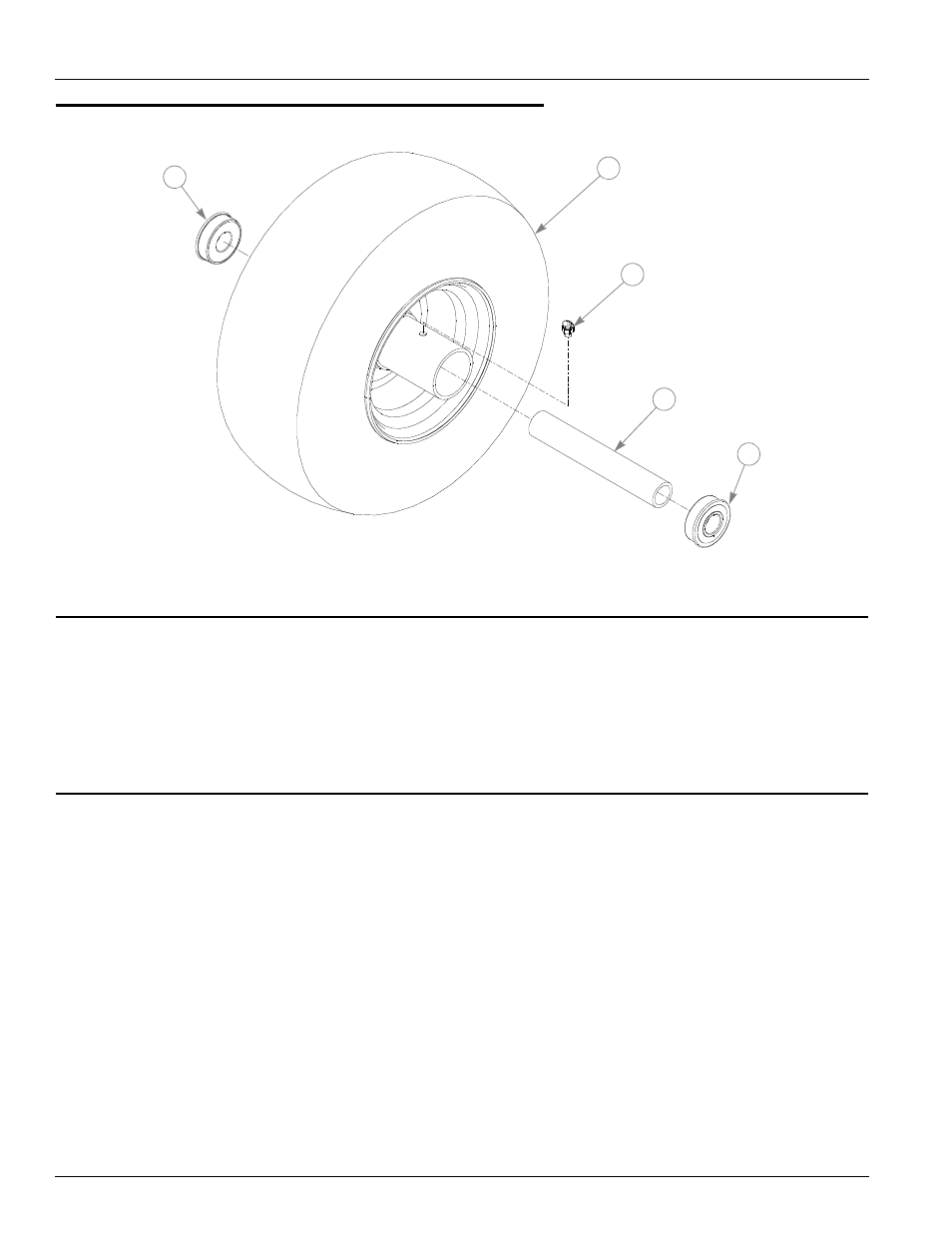 Semi-pneumatic tire/wheel—789537, Semi-pneumatic tire/wheel—789537 -4 | Hustler Turf ATZ 928150 User Manual | Page 40 / 116