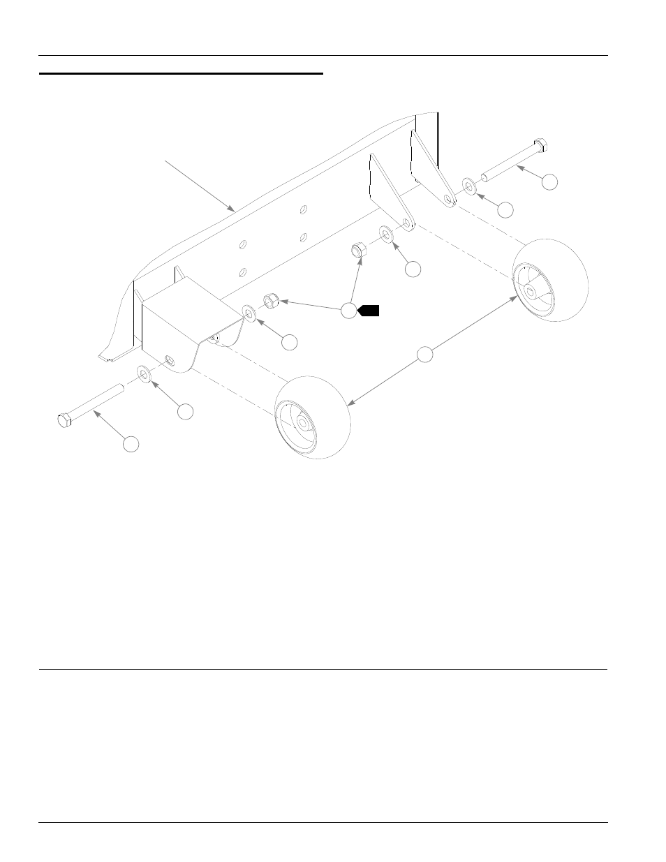 Anti-rollover wheel assembly, Anti-rollover wheel assembly -6, Do not torque, wheel must turn freely | Hustler Turf ATZ 928150 User Manual | Page 42 / 116