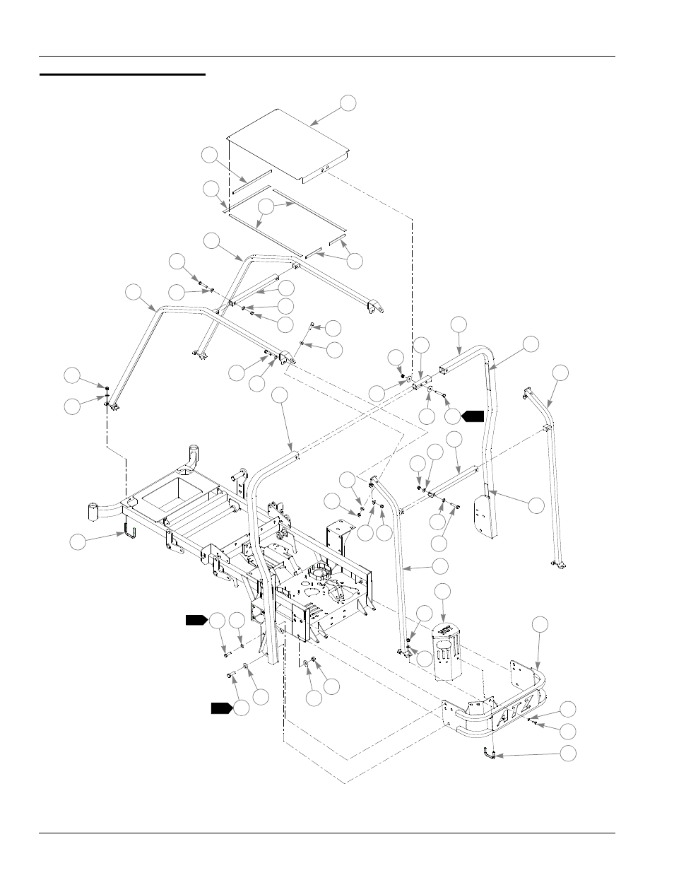 Rops installation, Rops installation -4 | Hustler Turf ATZ 928150 User Manual | Page 46 / 116