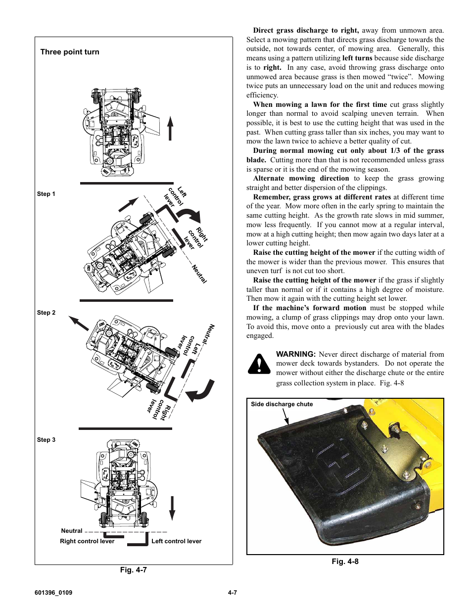 Hustler Turf 36 User Manual | Page 18 / 33