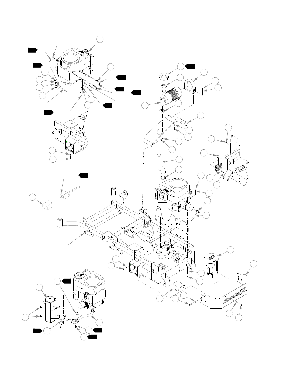 Honda engine installation, Honda engine installation -6 | Hustler Turf Z XR7 User Manual | Page 32 / 114