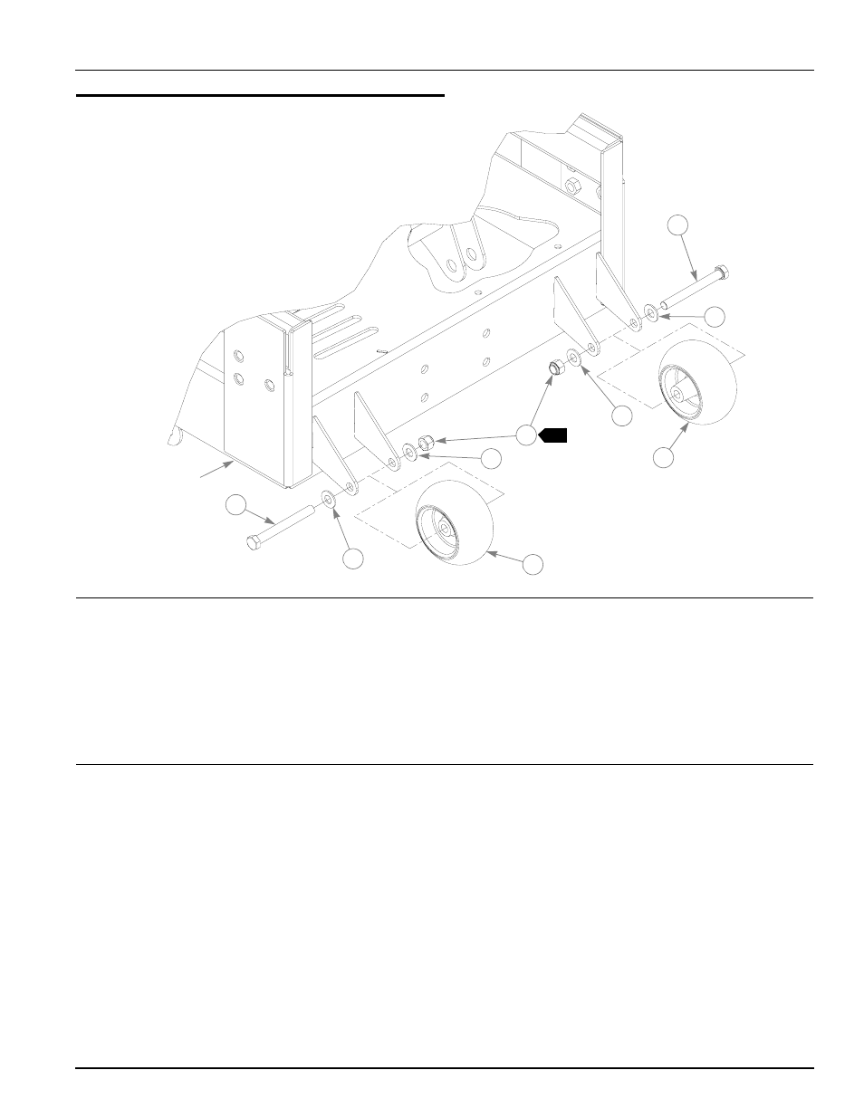 Anti-rollover wheel assembly, Anti-rollover wheel assembly -7, Do not torque, wheel must turn freely | Hustler Turf Z XR7 User Manual | Page 49 / 114