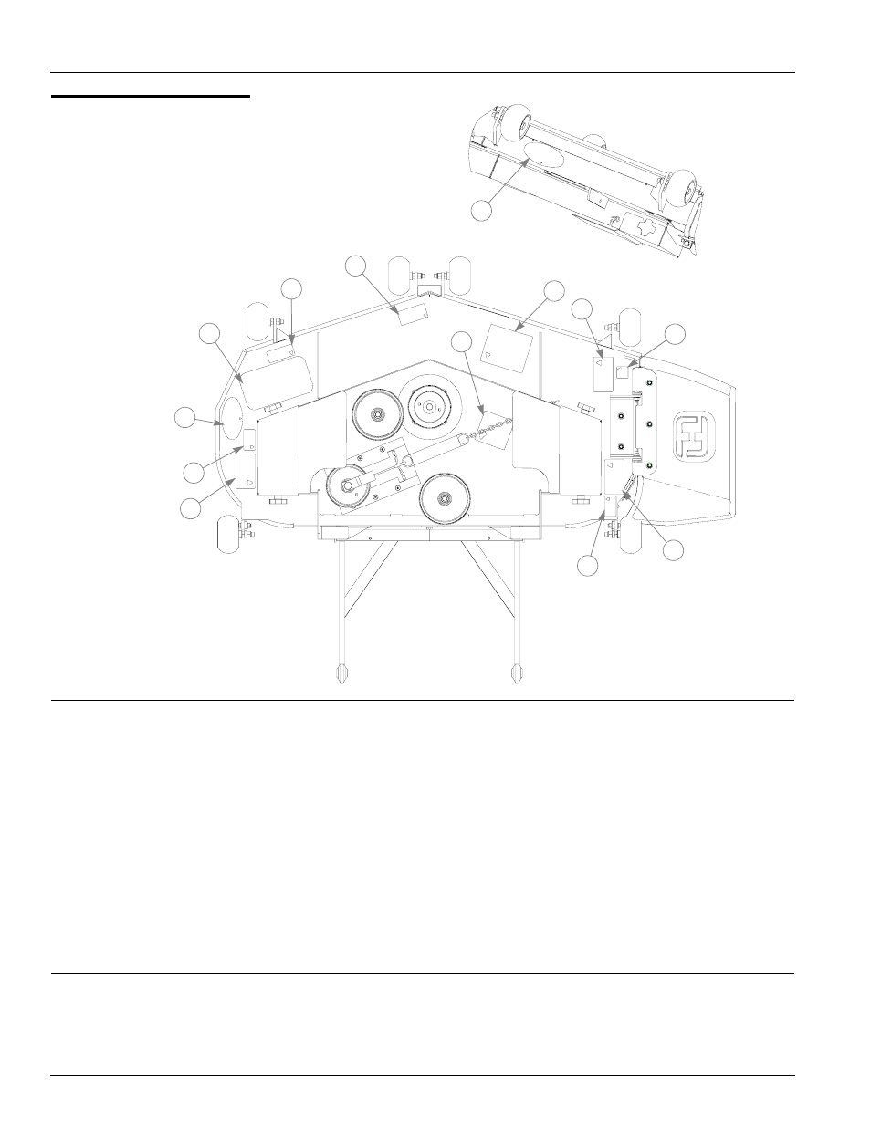 54" deck decals, 54" deck decals -6, 54" deck decals–us version -9 | Hustler Turf Z XR7 User Manual | Page 78 / 114