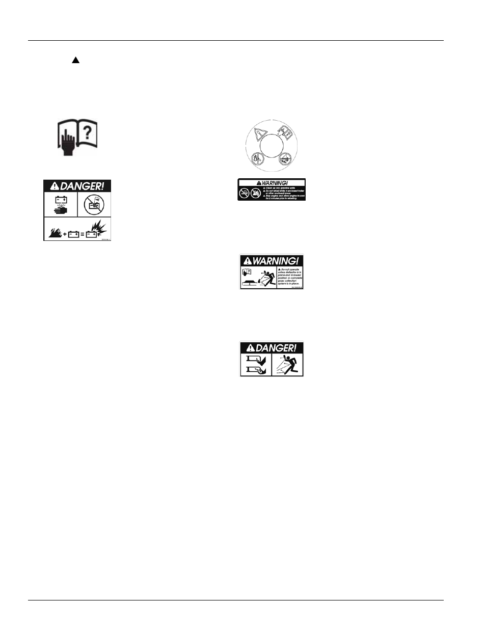 Safety and instruction decals | Hustler Turf Z XR7 User Manual | Page 84 / 114