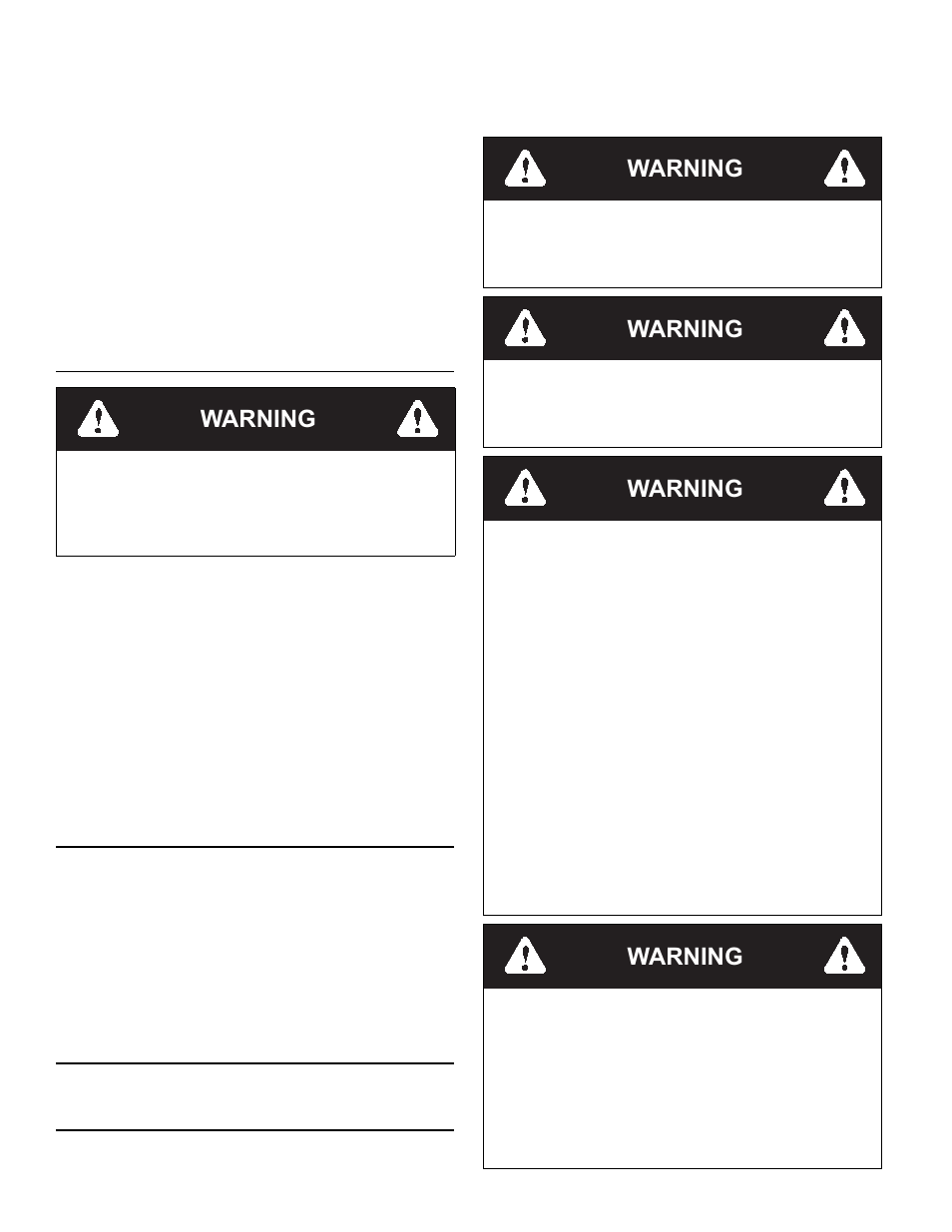 Torque values -2, Tires -2, Lubrication -2 | Electrical system -2, Warning | Hustler Turf FASTRAK 60 User Manual | Page 28 / 46