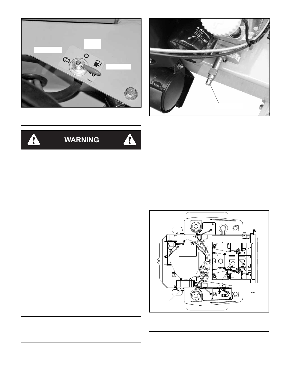Engine oil and filter -5, Engine air filter -5, General engine maintenance -5 | Carbon canister -5, Fuel evaporation system filter -5, Warning | Hustler Turf FASTRAK 60 User Manual | Page 31 / 46