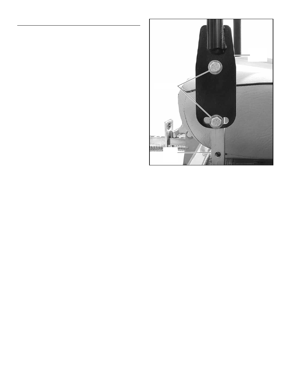 Steering control lever adjustment -8, Steering control lever adjustment | Hustler Turf FASTRAK 60 User Manual | Page 34 / 46