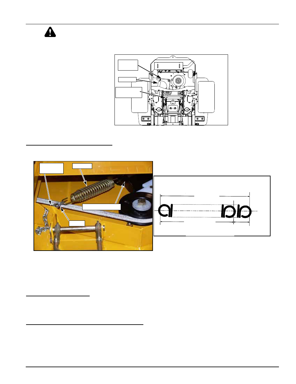 Deck drive belt adjustment -37, Engine rpm setting -37, Deck leveling and height adjustment -37 | Deck drive belt adjustment, Engine rpm setting, Deck leveling and height adjustment | Hustler Turf 108277 User Manual | Page 107 / 114
