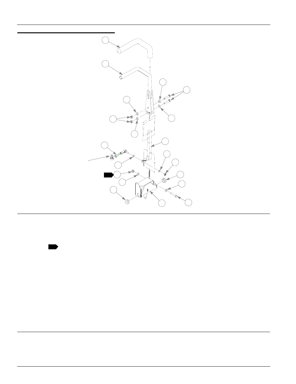 Steering sub-assembly, Steering sub-assembly -8, Connects to park brake linkage | Hustler Turf 108277 User Manual | Page 20 / 114