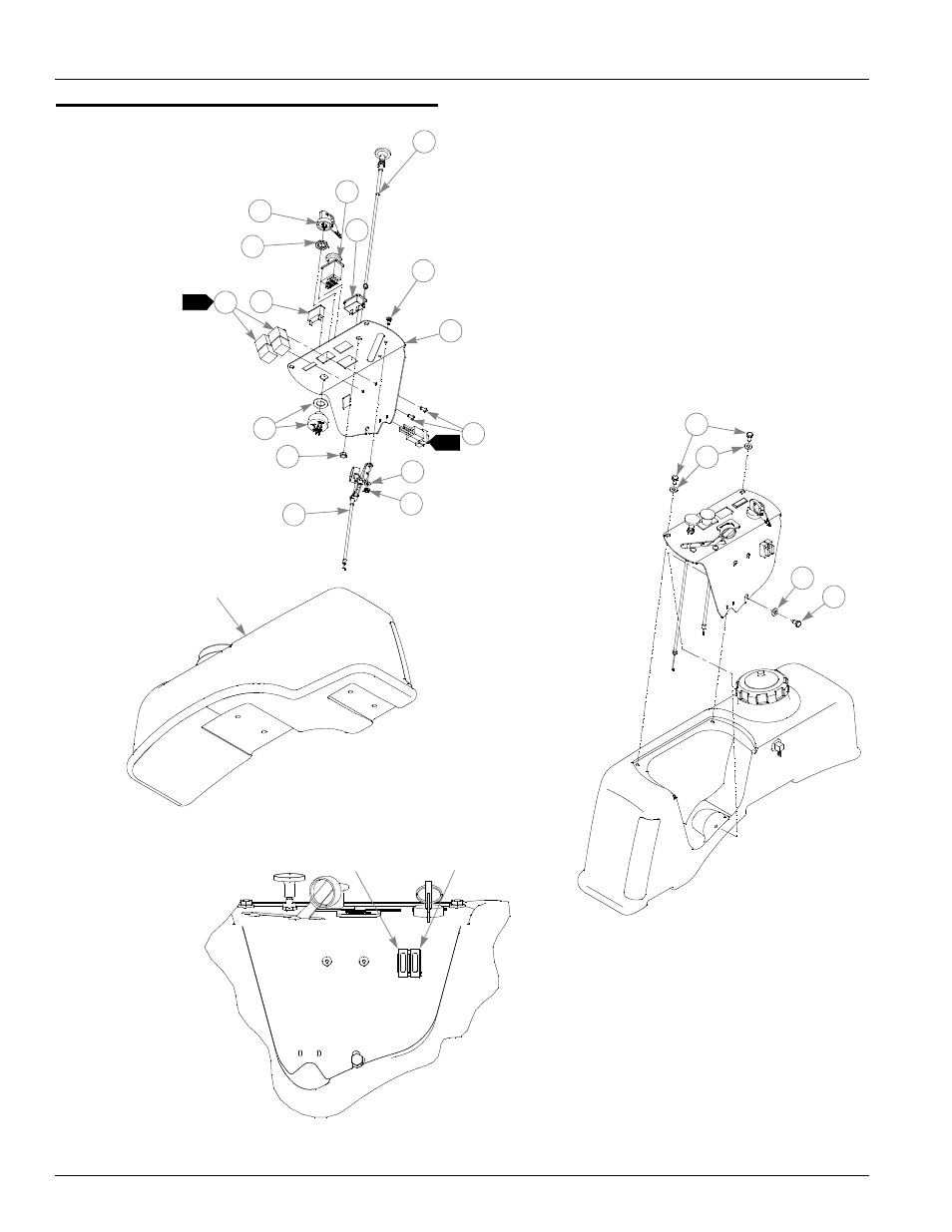 Instrument panel installation, Instrument panel installation -12 | Hustler Turf 108277 User Manual | Page 36 / 114