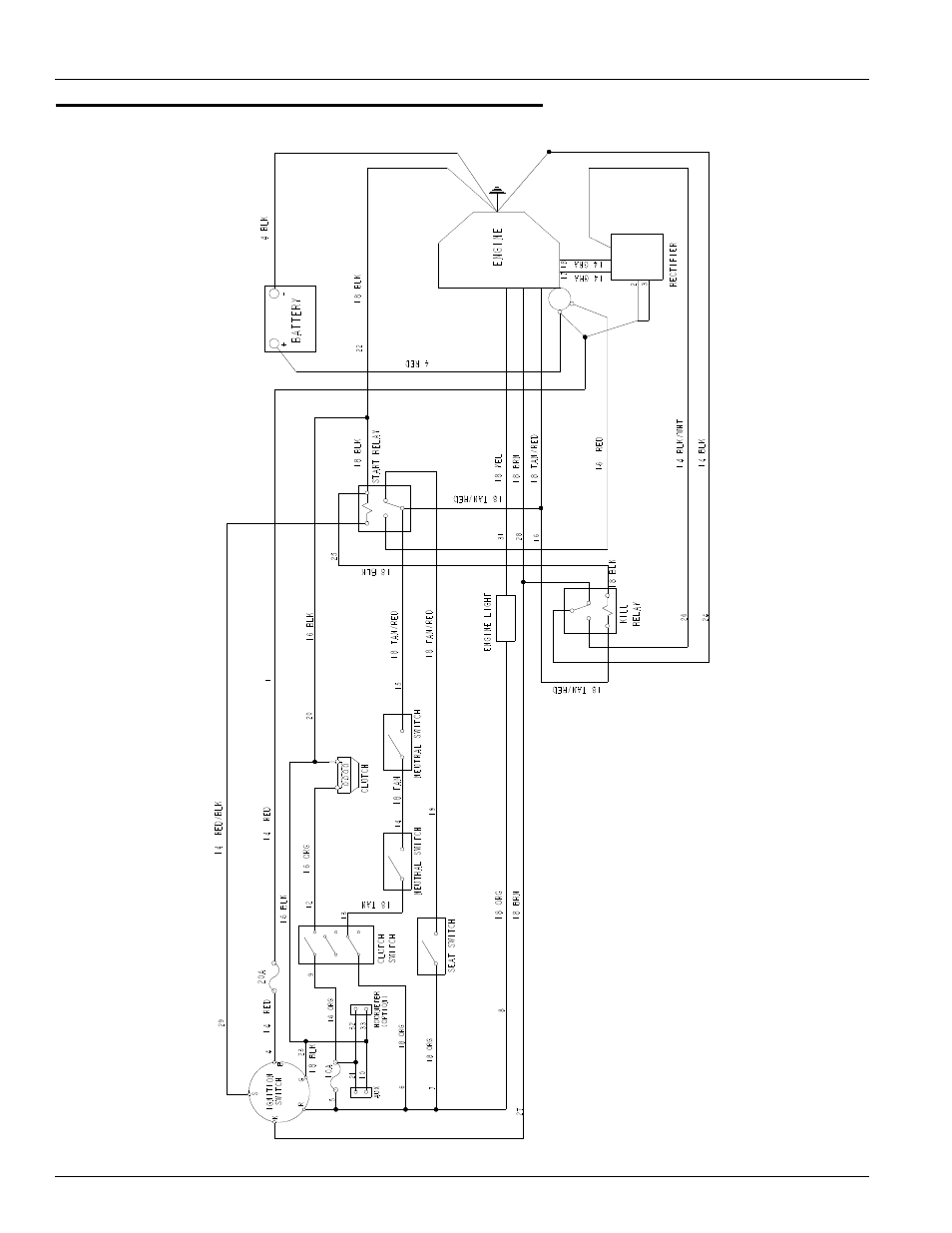 Honda electrical schematic (600998), Honda electrical schematic (600998) -20 | Hustler Turf 108277 User Manual | Page 44 / 114