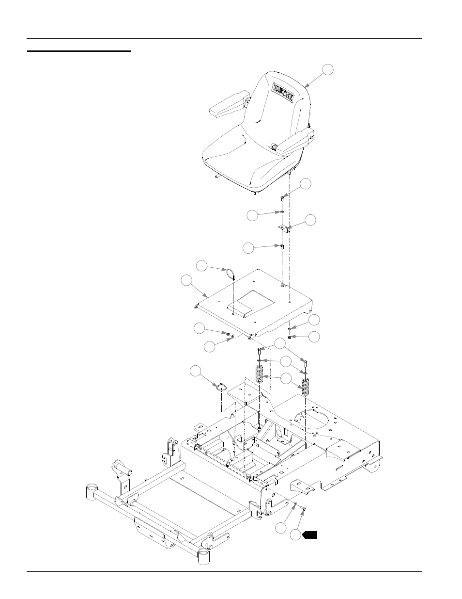 Seat installation, Seat installation -2 | Hustler Turf 108277 User Manual | Page 60 / 114