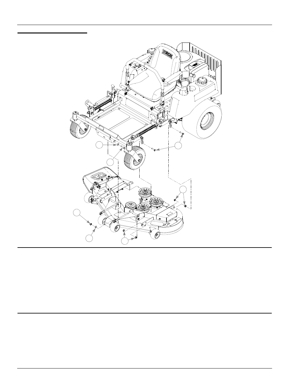 Deck installation, Deck installation -4 | Hustler Turf 108277 User Manual | Page 62 / 114