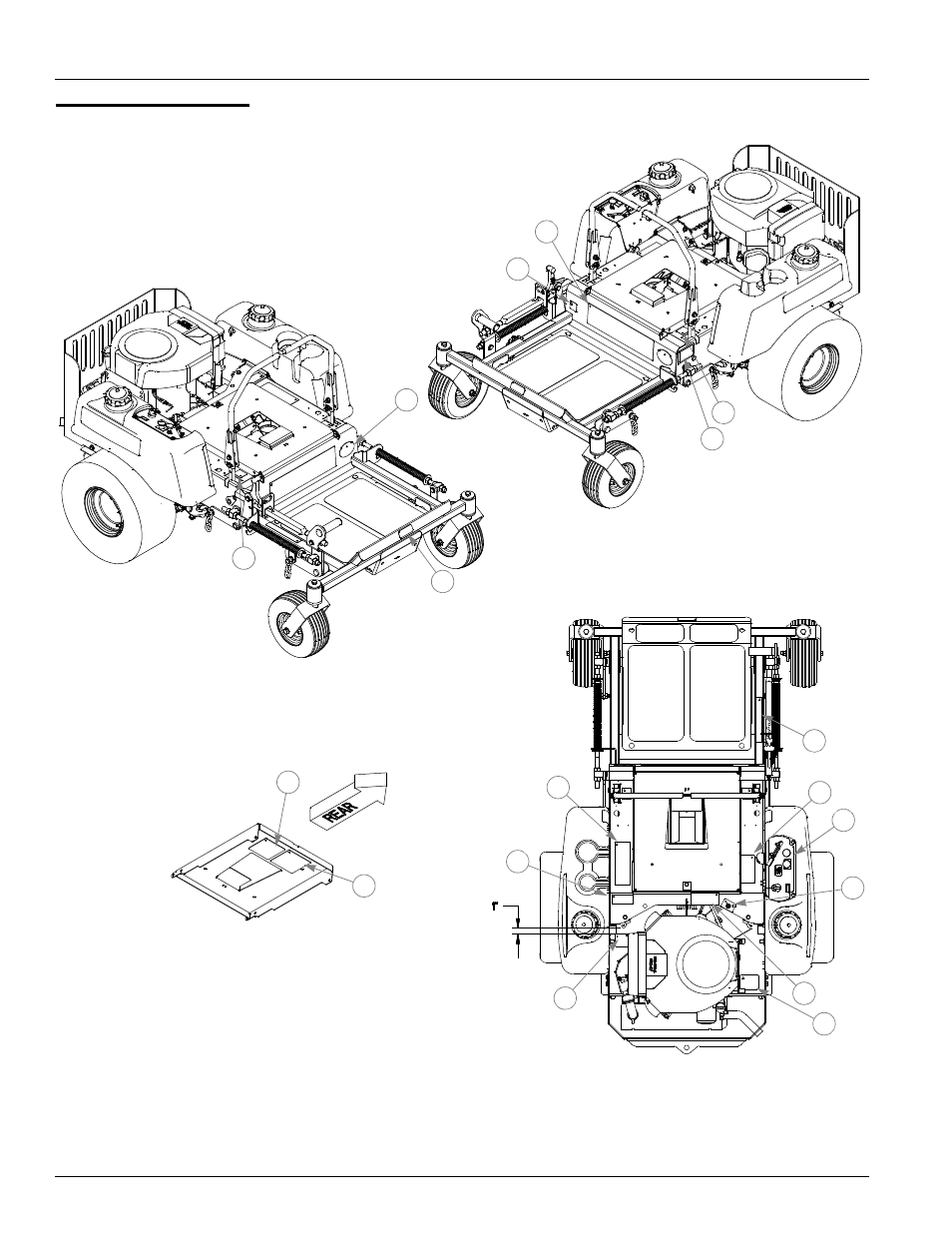 Tractor decals, Tractor decals -2 | Hustler Turf 108277 User Manual | Page 66 / 114