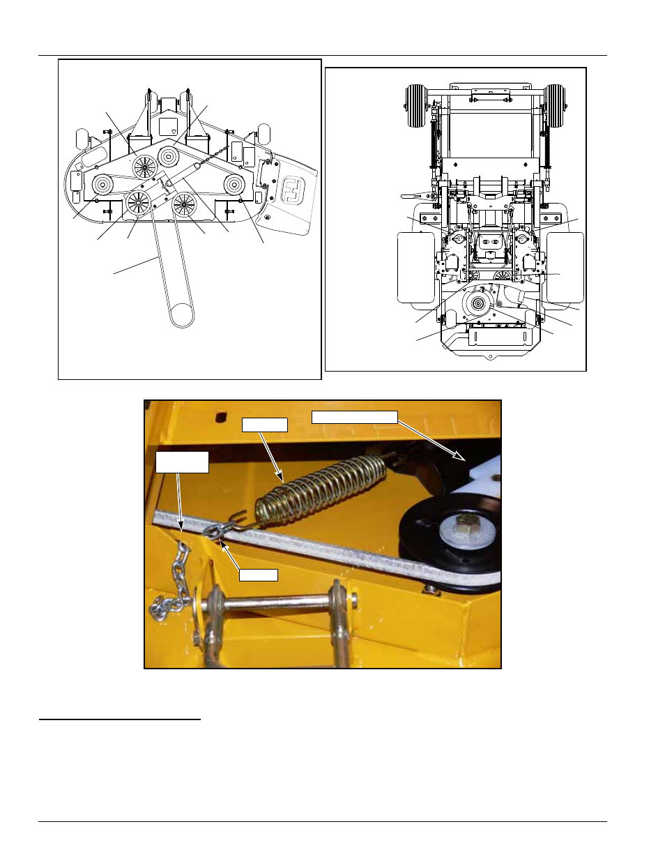 Deck belt replacement -28, Deck belt replacement | Hustler Turf 108277 User Manual | Page 98 / 114
