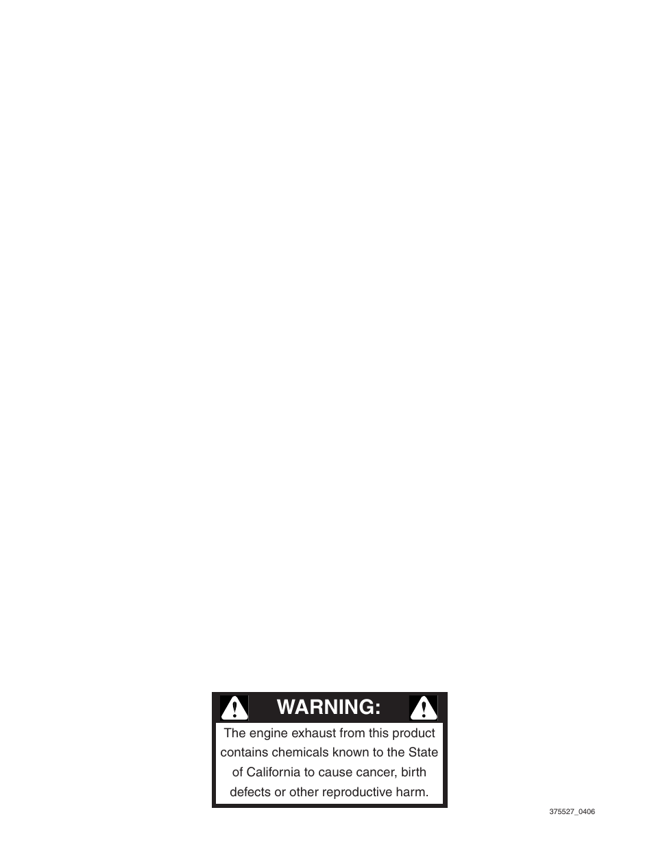 Warning | Hustler Turf Hustler Z User Manual | Page 2 / 53
