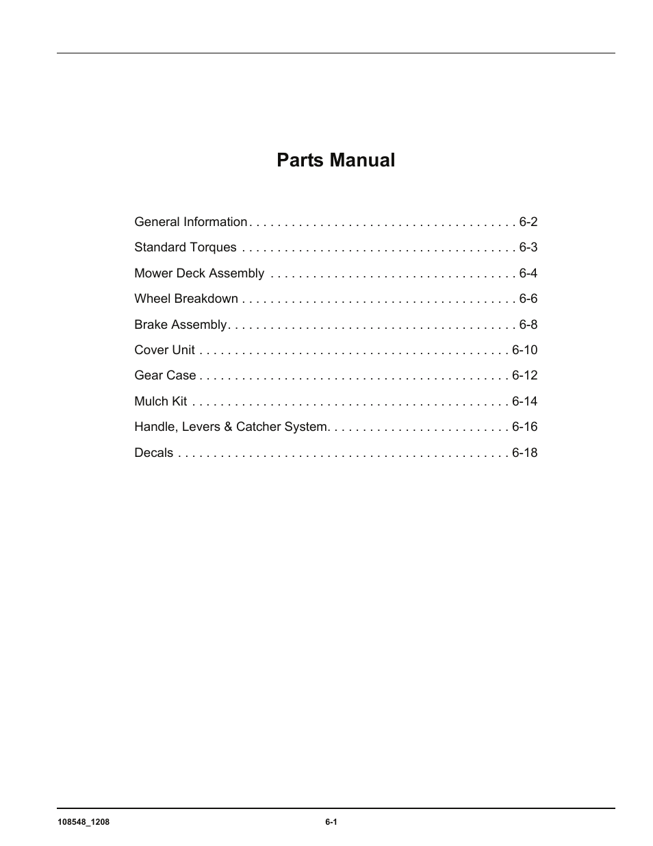 Parts manual | Hustler Turf M-1 User Manual | Page 27 / 51
