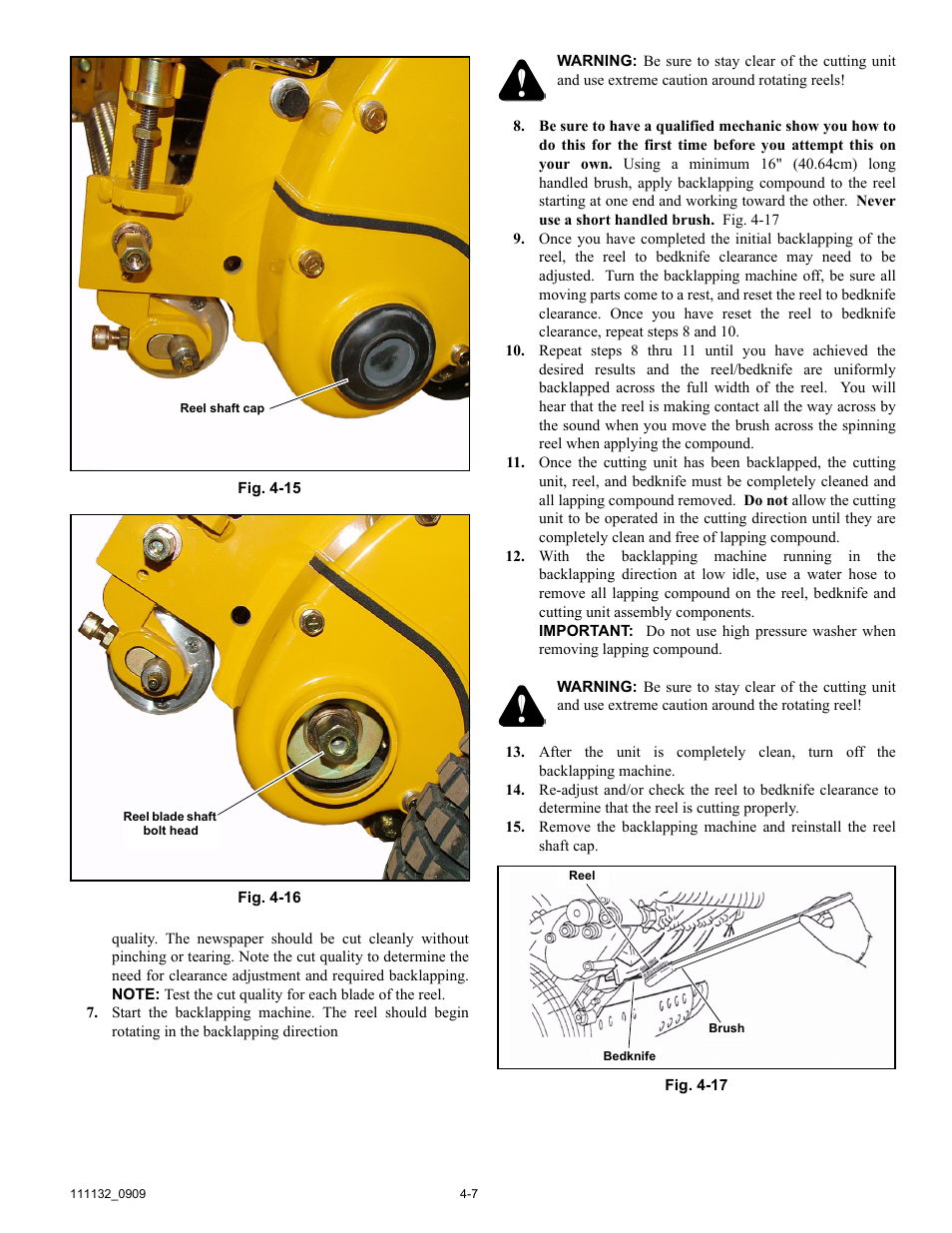 Hustler Turf 50 User Manual | Page 25 / 35