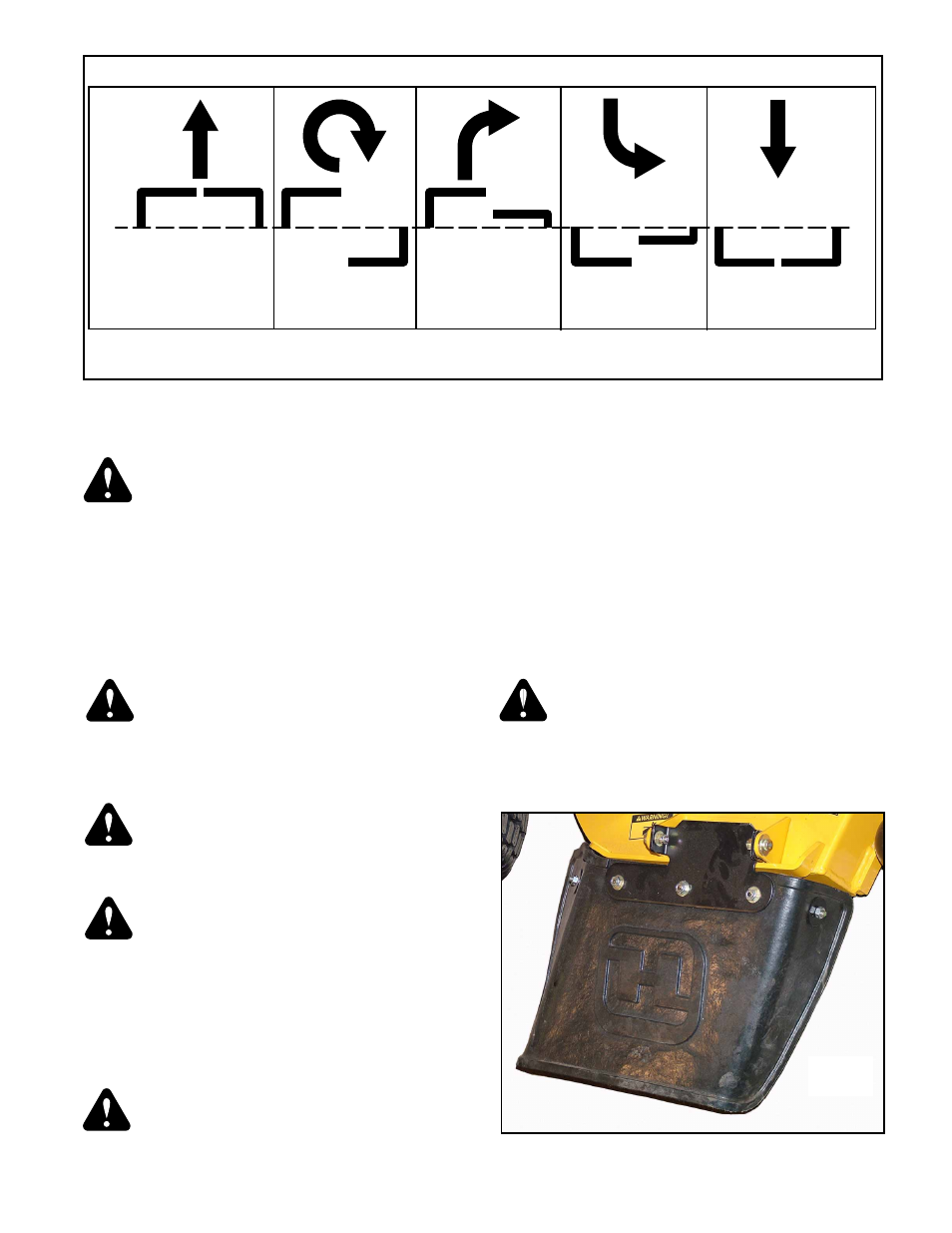 Front of tractor faces this direction n n | Hustler Turf Lawn Mower Accessory User Manual | Page 16 / 33