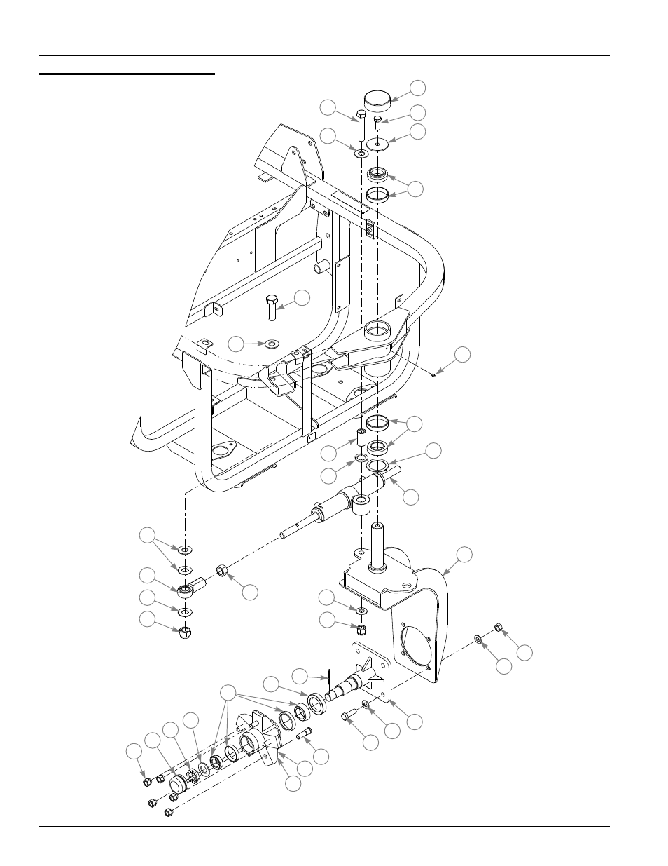 Rear steering fork, Rear steering fork -10 | Hustler Turf 1500 User Manual | Page 24 / 101