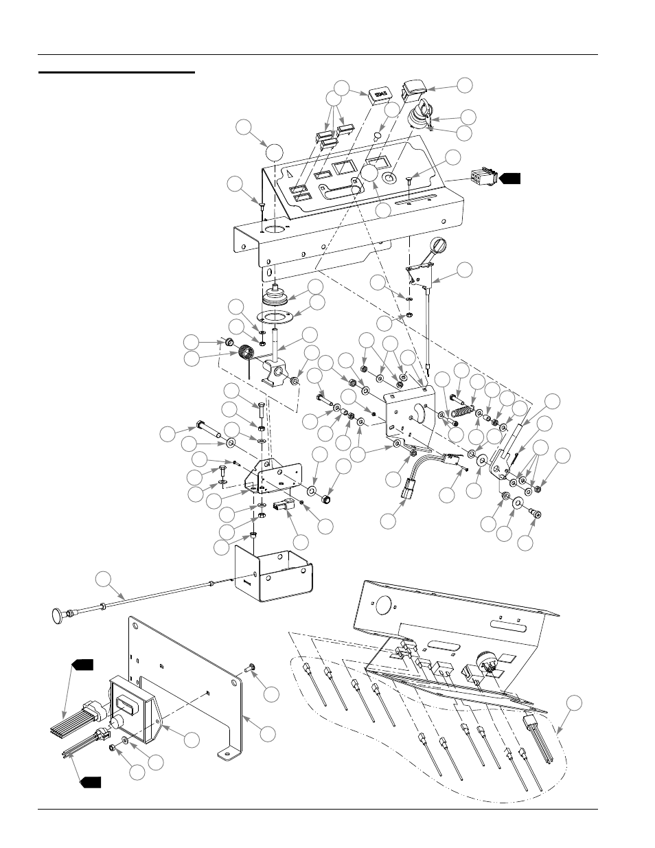 Instrument panel | Hustler Turf 1500 User Manual | Page 42 / 101
