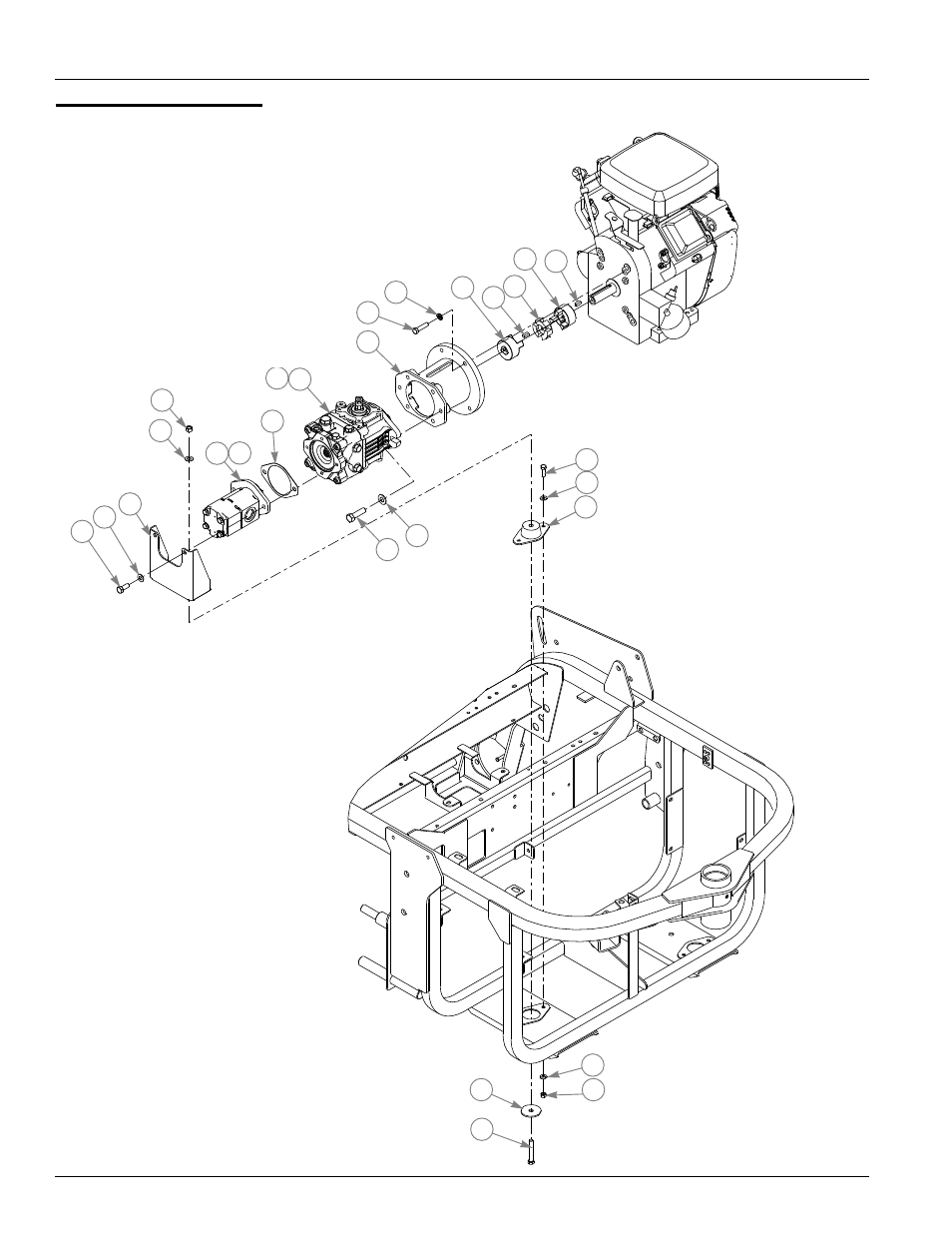 Engine & pump | Hustler Turf 1500 User Manual | Page 48 / 101
