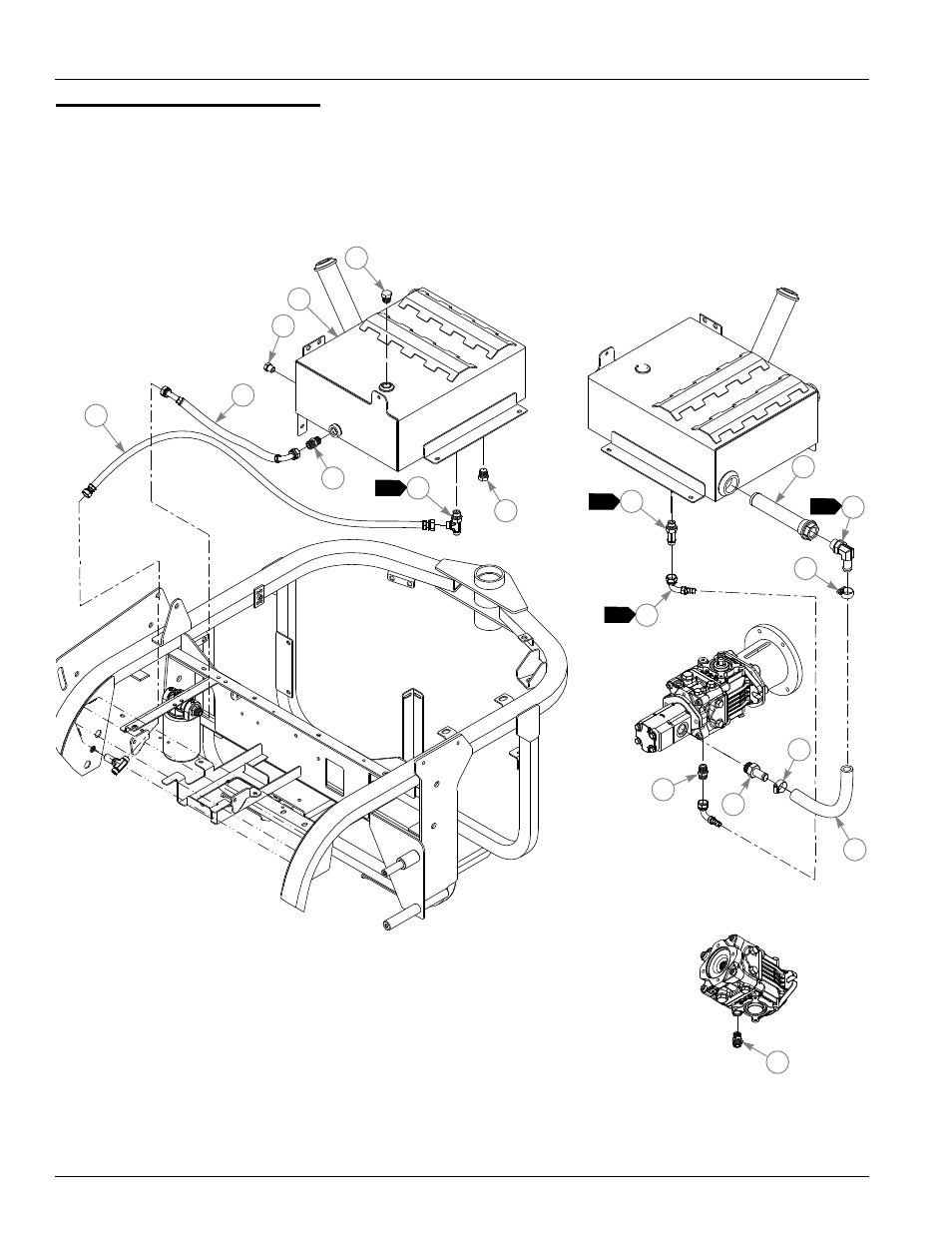 Hydraulic reservoir, Hydraulic reservoir -2 | Hustler Turf 1500 User Manual | Page 58 / 101