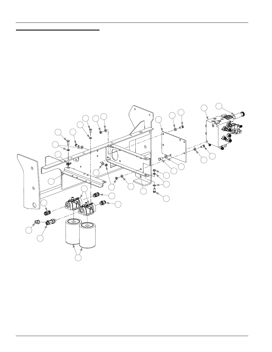 Hydraulic valve block, Hydraulic valve block -10 | Hustler Turf 1500 User Manual | Page 66 / 101