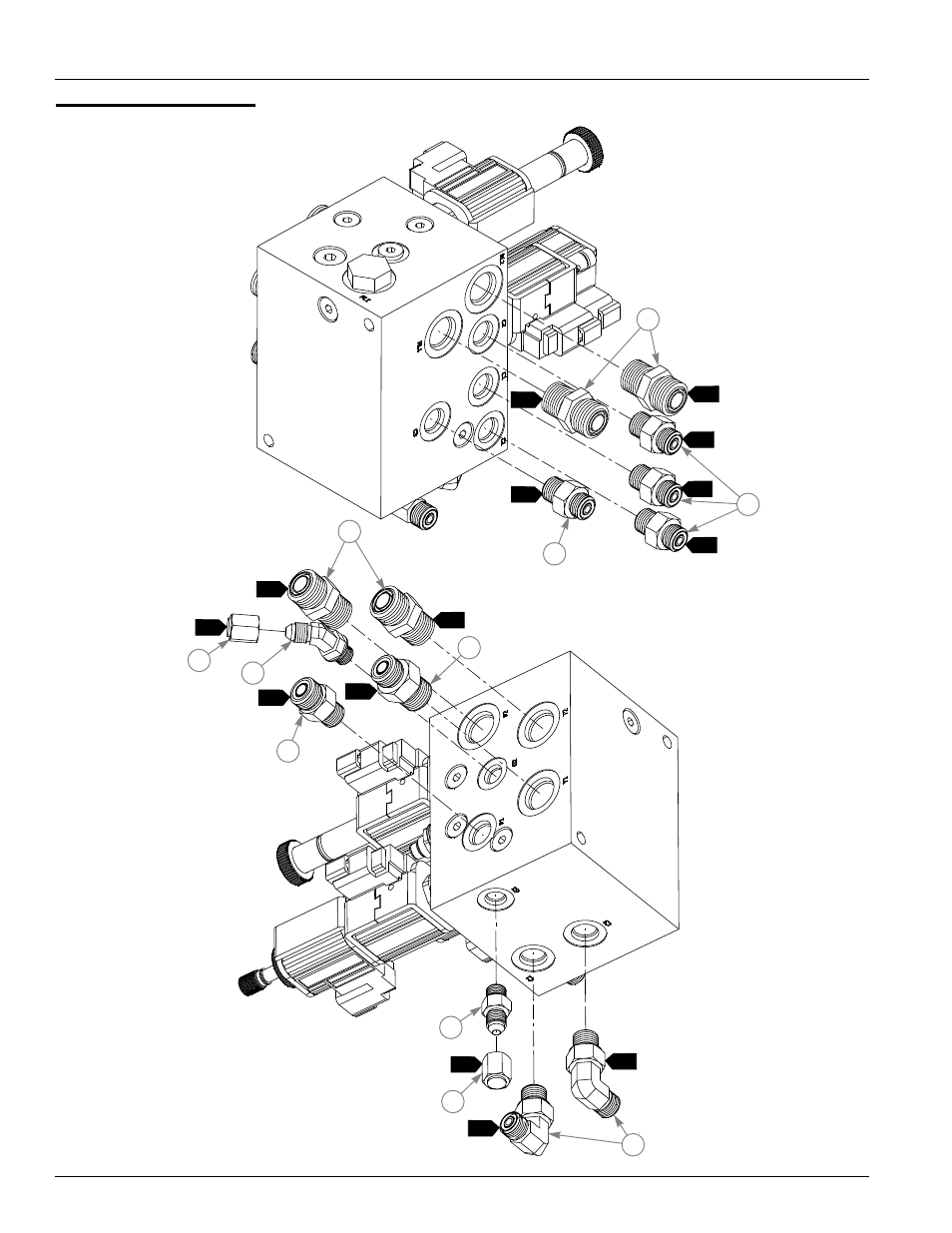 Manifold block | Hustler Turf 1500 User Manual | Page 68 / 101