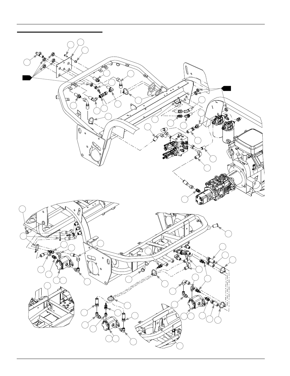 Hydraulic reel drive, Hydraulic reel drive -22 | Hustler Turf 1500 User Manual | Page 78 / 101
