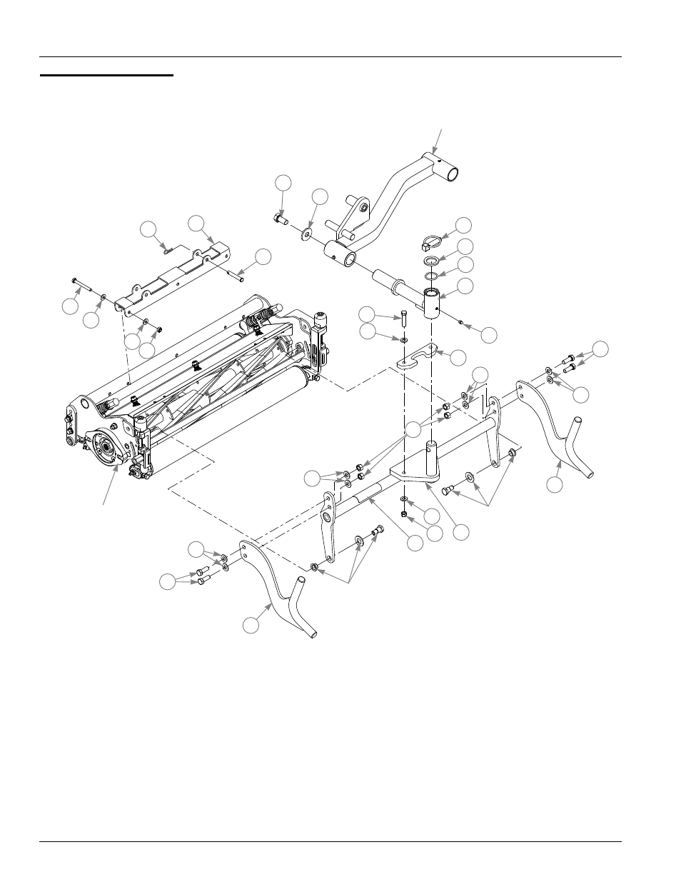 Front lift arm | Hustler Turf 1500 User Manual | Page 92 / 101