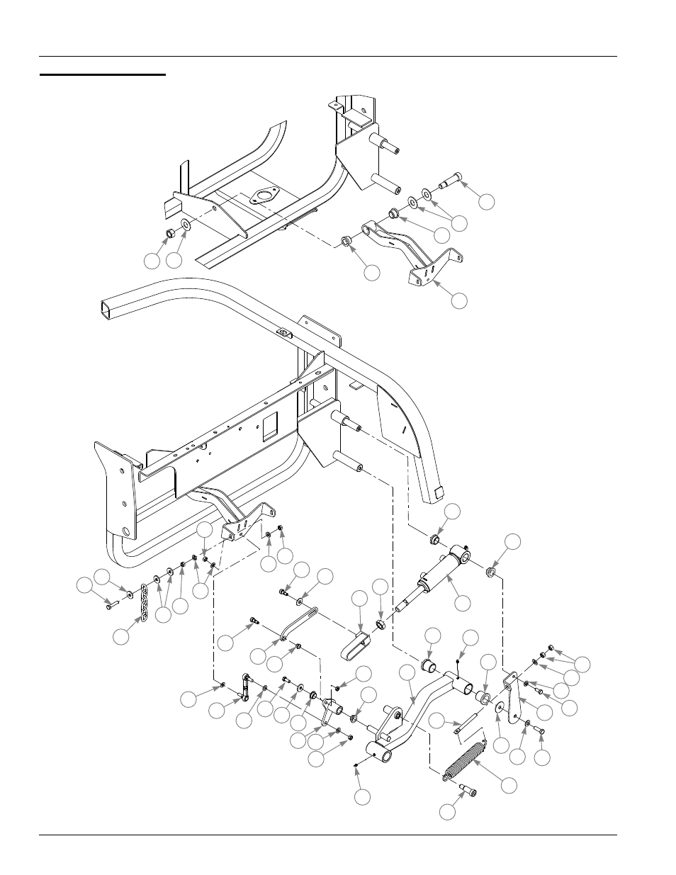 Rear lift arm, Rear lift arm -6 | Hustler Turf 1500 User Manual | Page 94 / 101