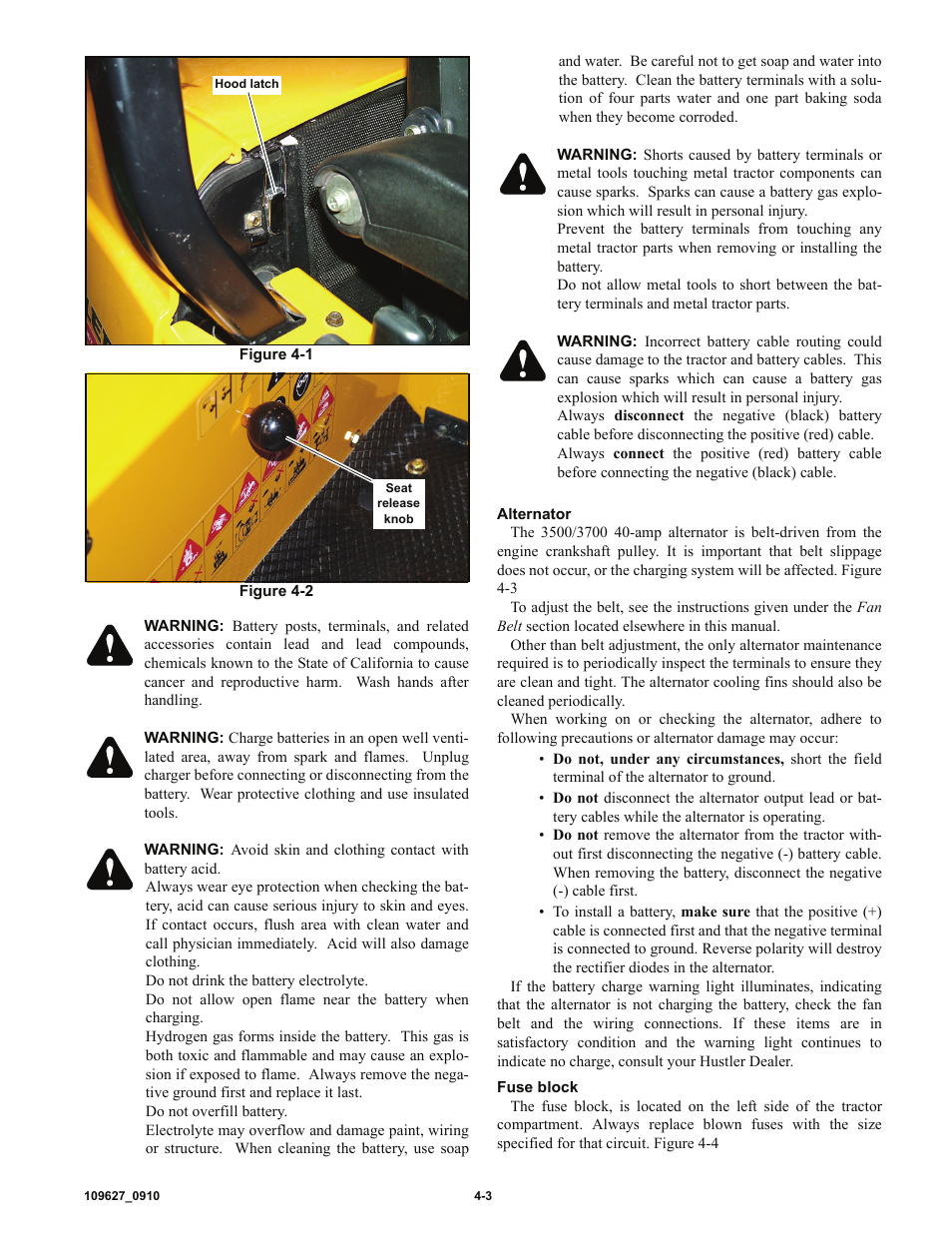 Hustler Turf 3500 User Manual | Page 31 / 52