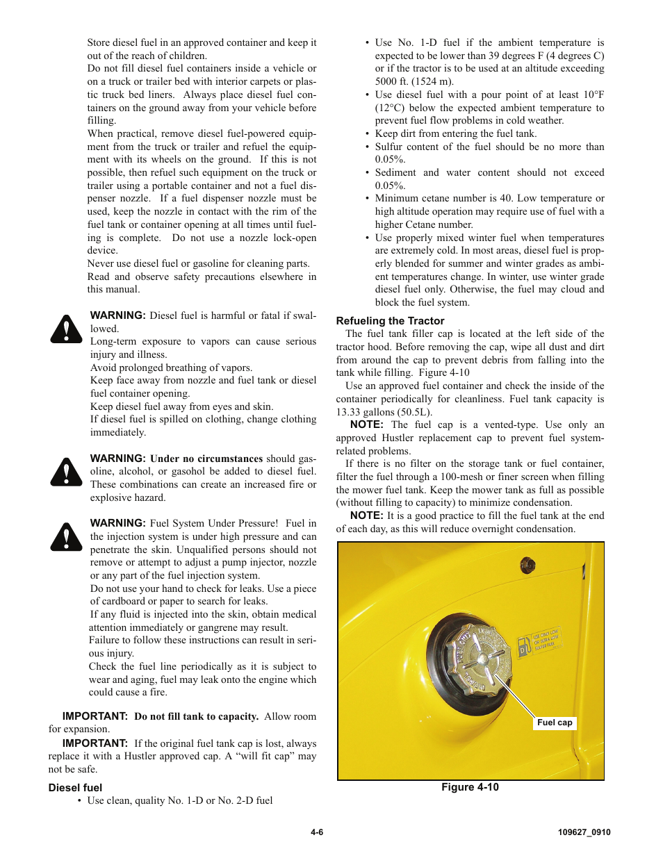 Hustler Turf 3500 User Manual | Page 34 / 52