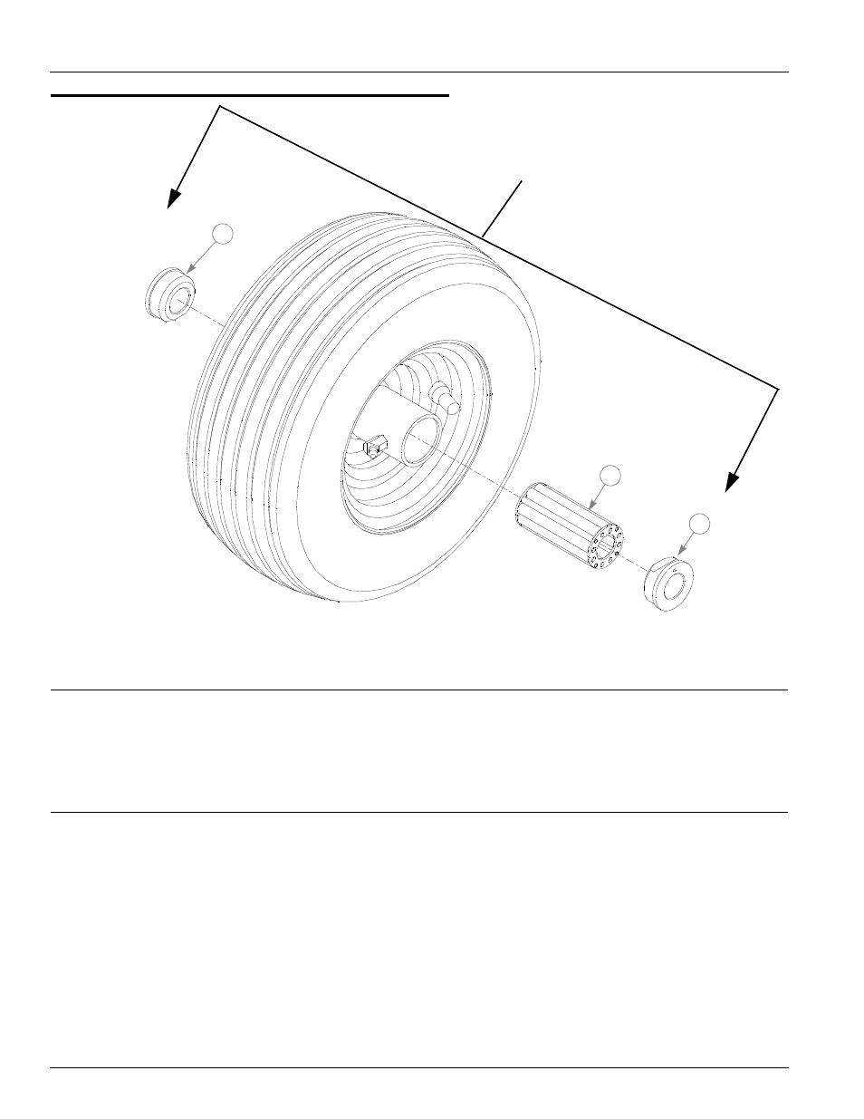 Front wheel breakdown - 768044, Front wheel breakdown - 768044 -4, Inflate tire to 8-12 psi | Hustler Turf 929125 User Manual | Page 34 / 90