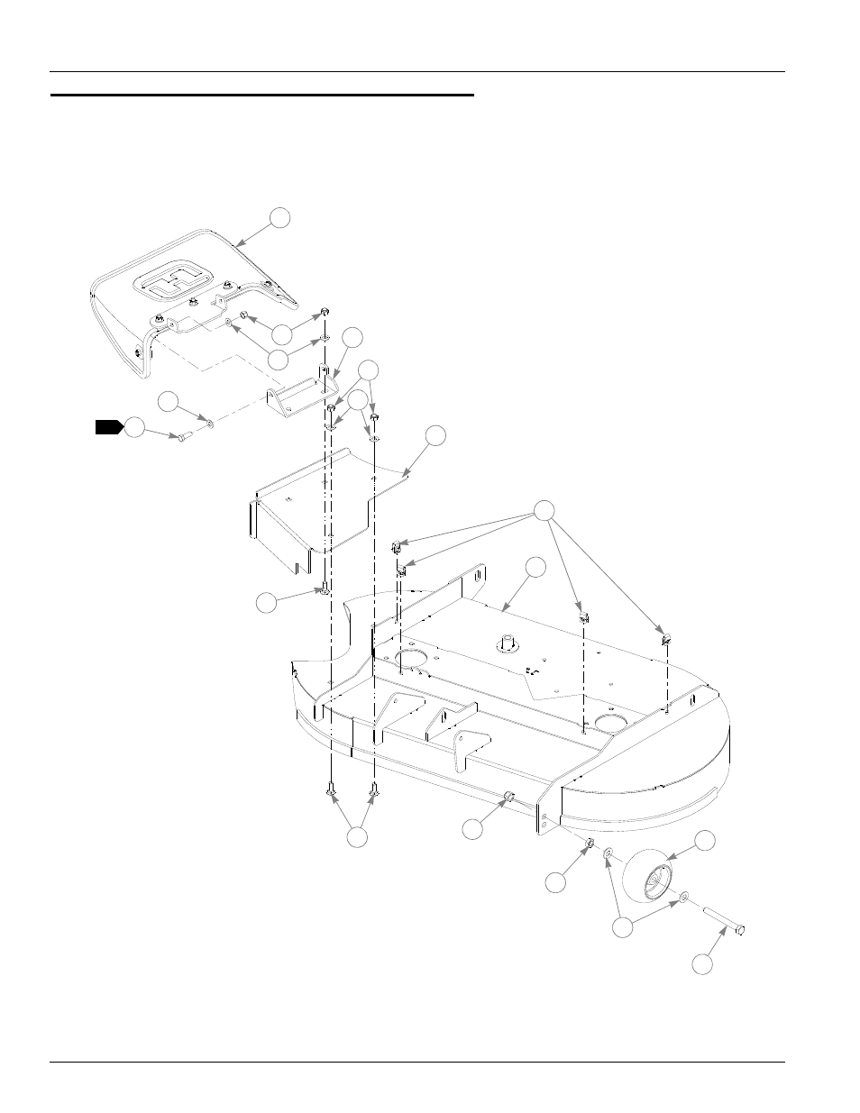 42" side discharge deck assembly, 42" side discharge deck assembly -6 | Hustler Turf 929125 User Manual | Page 42 / 90