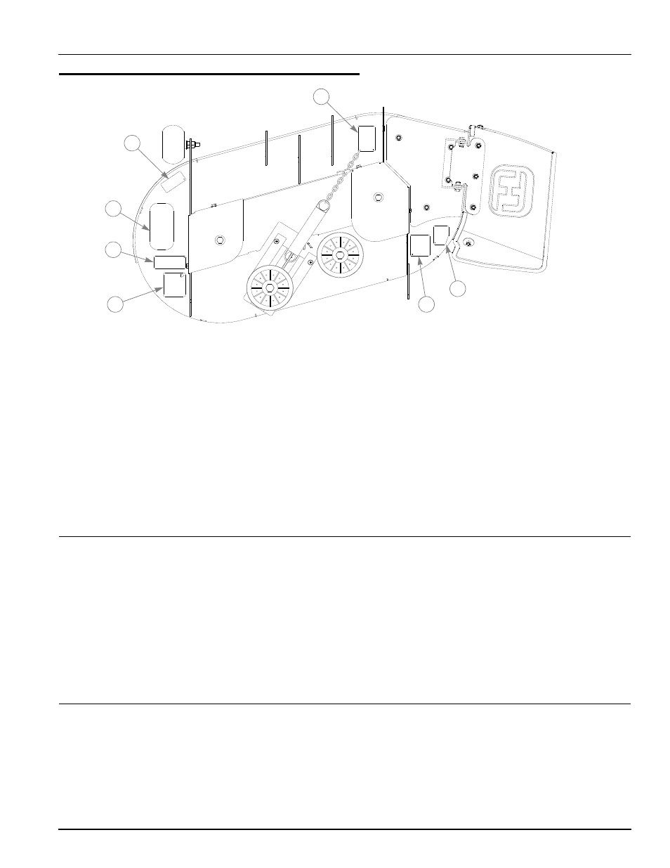 42" side discharge deck decals, 42" side discharge deck decals -5 | Hustler Turf 929125 User Manual | Page 59 / 90