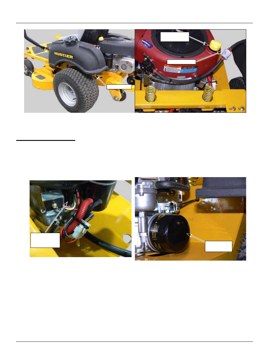 Engine oil and filter -16, Engine oil and filter | Hustler Turf 929125 User Manual | Page 76 / 90