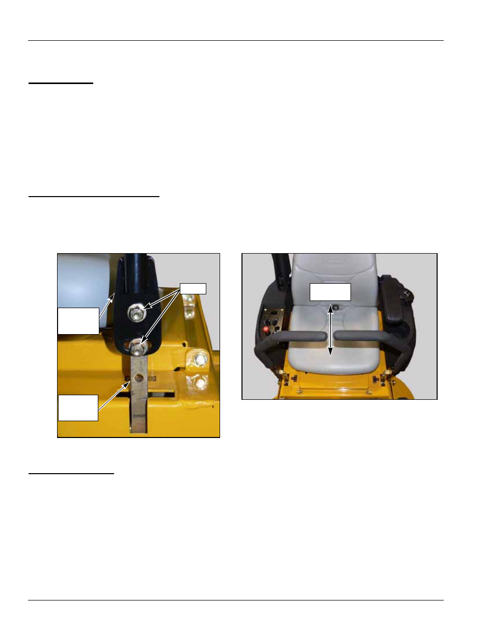 Adjustment, Adjustment -22, Introduction -22 | Control lever adjustment -22, Steering linkage -22, Introduction, Control lever adjustment, Steering linkage | Hustler Turf 929125 User Manual | Page 82 / 90