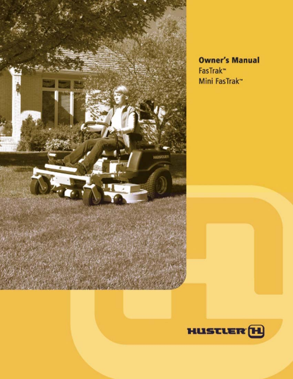 Hustler Turf Mini Fastrack User Manual | 34 pages