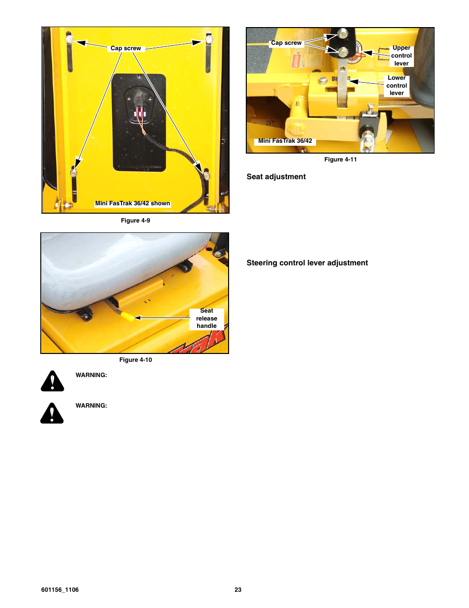 Hustler Turf Mini Fastrack User Manual | Page 25 / 34