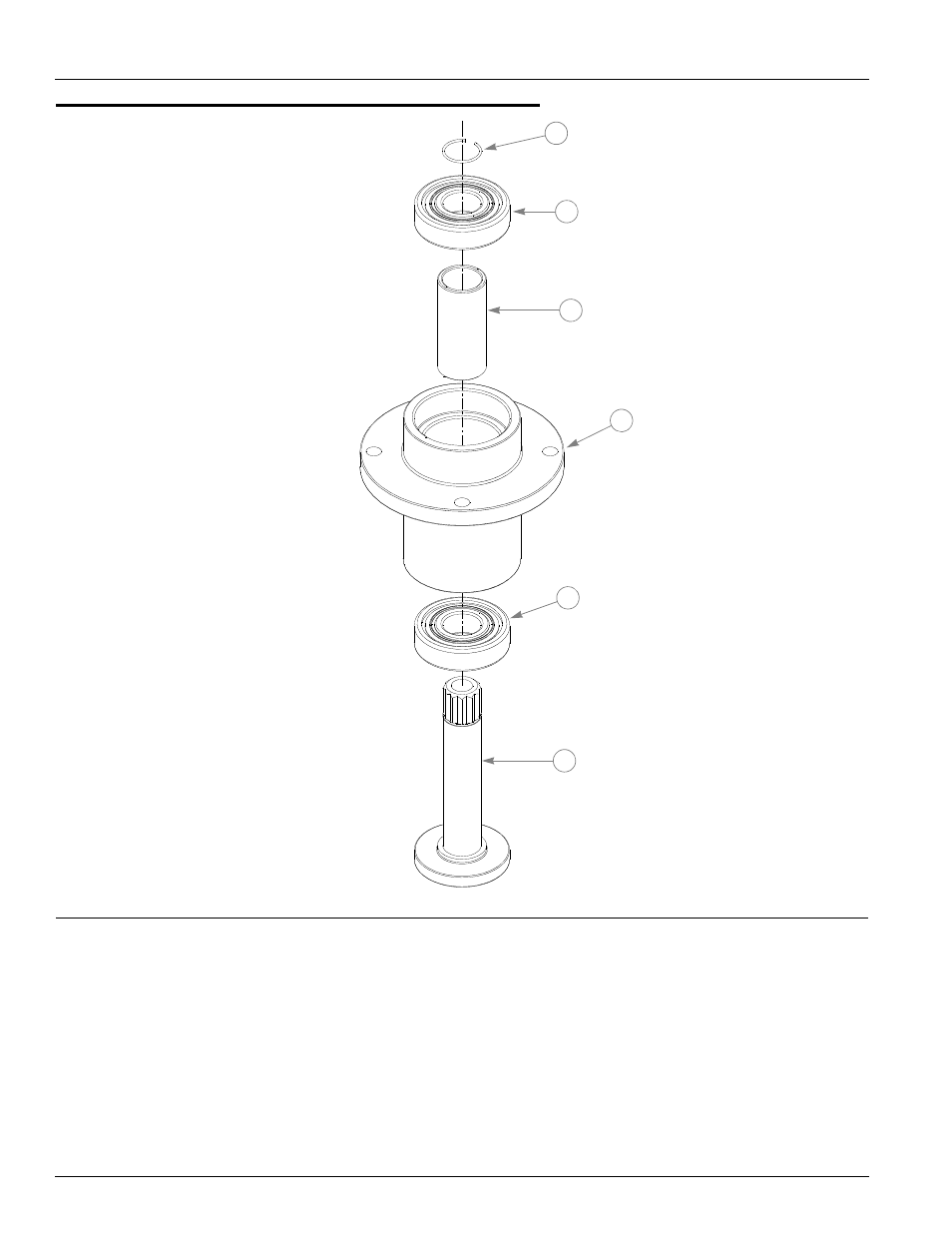 Blade spindle assembly breakdown, Blade spindle assembly breakdown -14 | Hustler Turf FasTrak 36" & 42" Decks none User Manual | Page 58 / 98