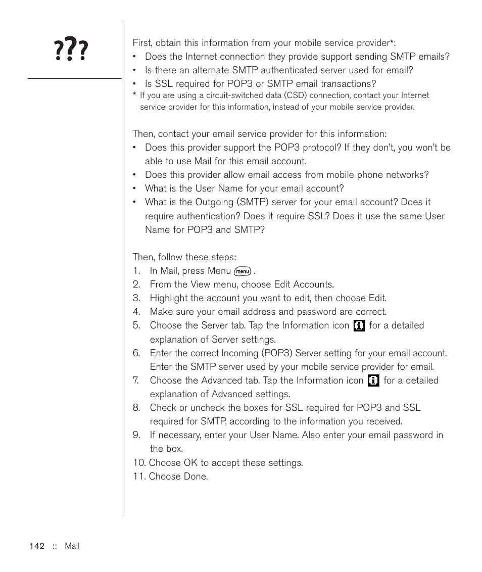 Handspring Treo 600 User Manual | Page 142 / 158