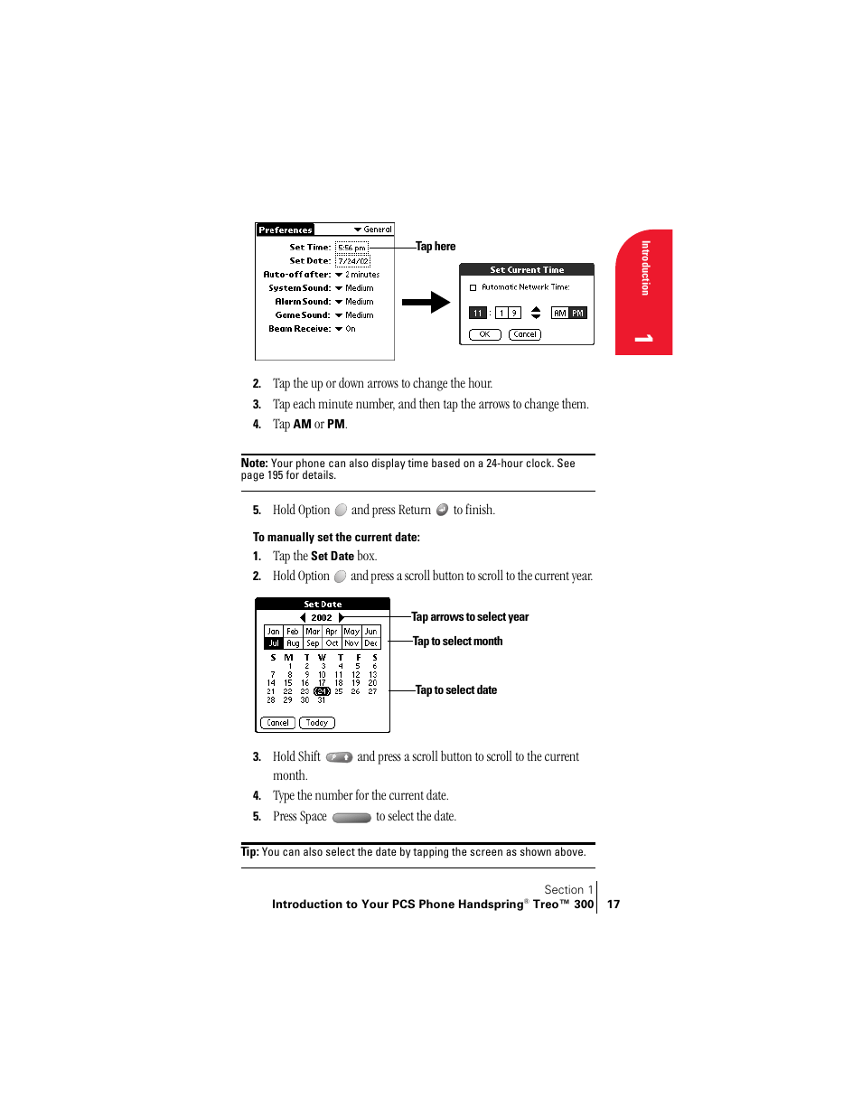 Handspring Treo 300 User Manual | Page 25 / 286