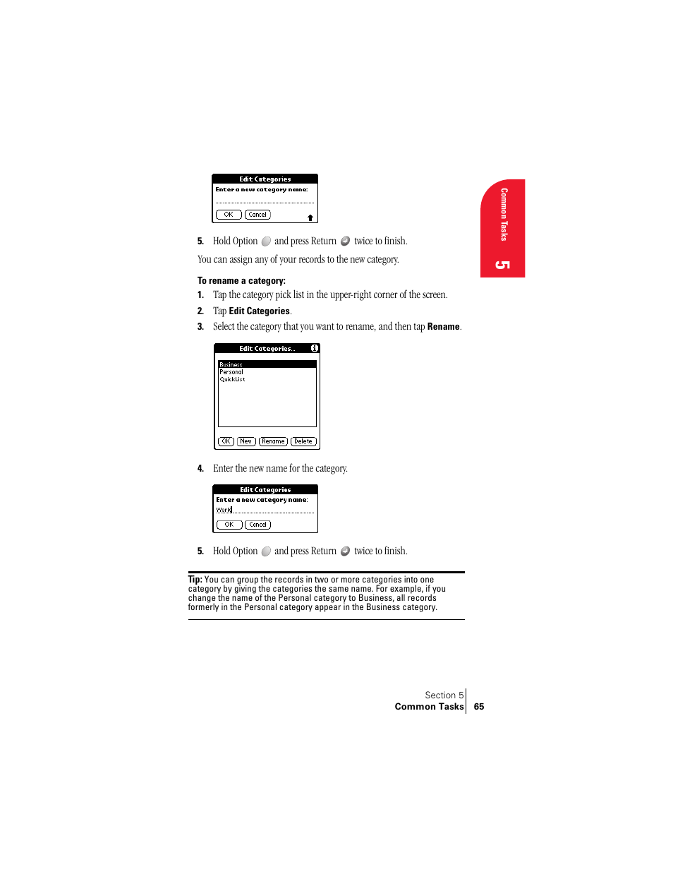 Handspring Treo 300 User Manual | Page 73 / 286