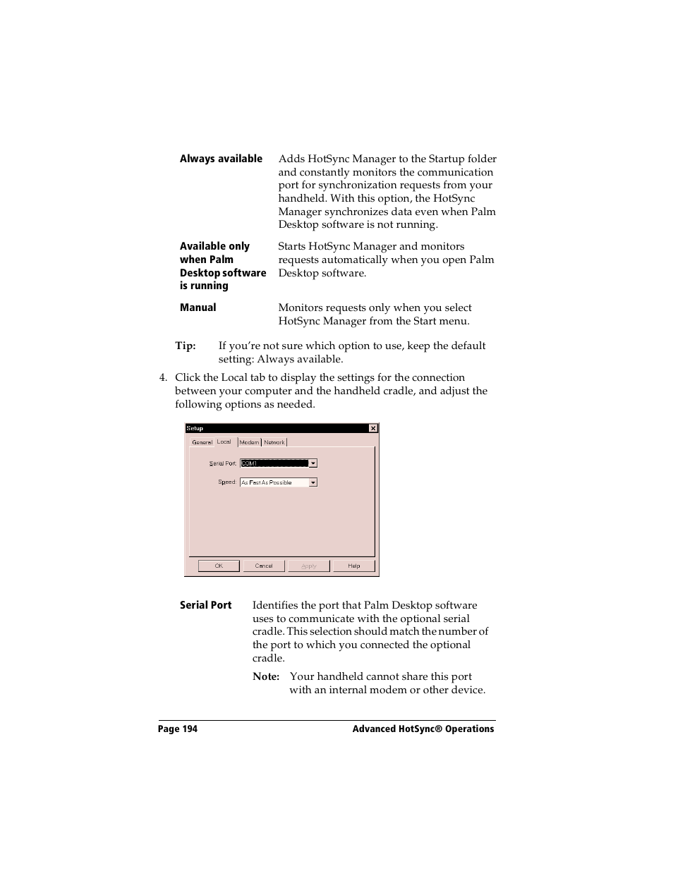 Handspring Visor User Manual | Page 194 / 287
