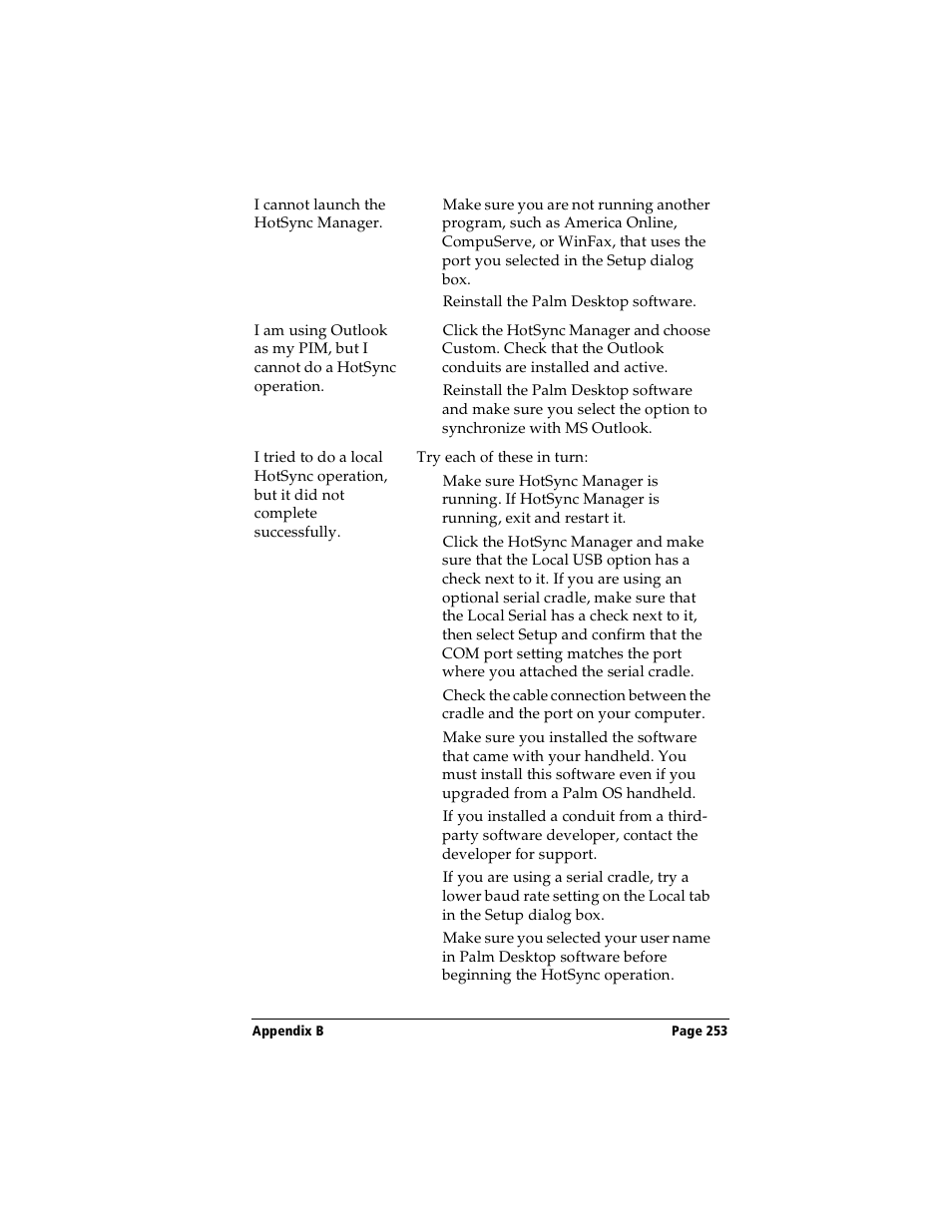 Handspring Visor User Manual | Page 253 / 287